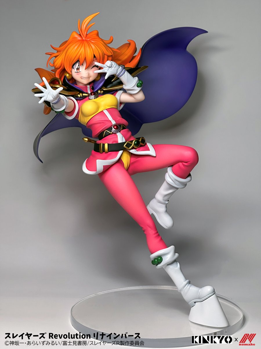 _no_make's tweet photo. 今回のワンダーフェスティバルで展示・販売するリナ・インバースのカラーサンプル写真です。
スレイヤーズのリナはKinkyoチームブースで展示・販売を行います。他のキャラクターは不許可となり、リナのみ販売することになりました。ご了承ください。スレイヤーズ好きの皆様、多くの皆様のご関心とご声援をよろしくお願いいたします。Kinkyoチームのブースは2-17-19です。
#WF2024W #スレイヤーズ #リナ