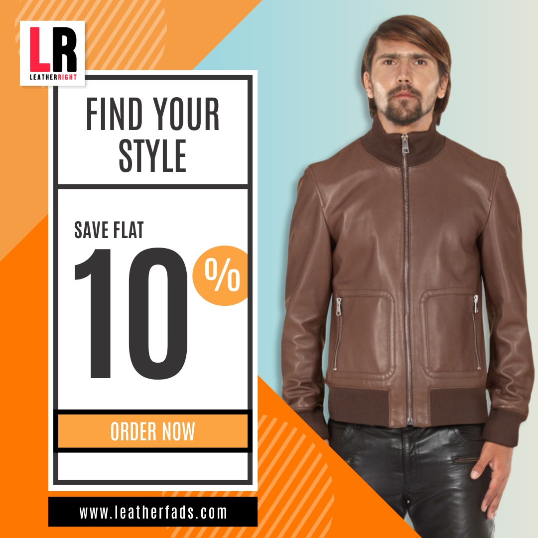 Discover the perfect leather jacket that reflects your unique style at LeatherRight! 🤩
Our collection offers a variety of designs, from sleek and sophisticated to edgy and bold. 
Get flat 10% off
ORDER NOW
#leatherlove #uniqueclothing #mensfashion #leatherjacket #leatherright