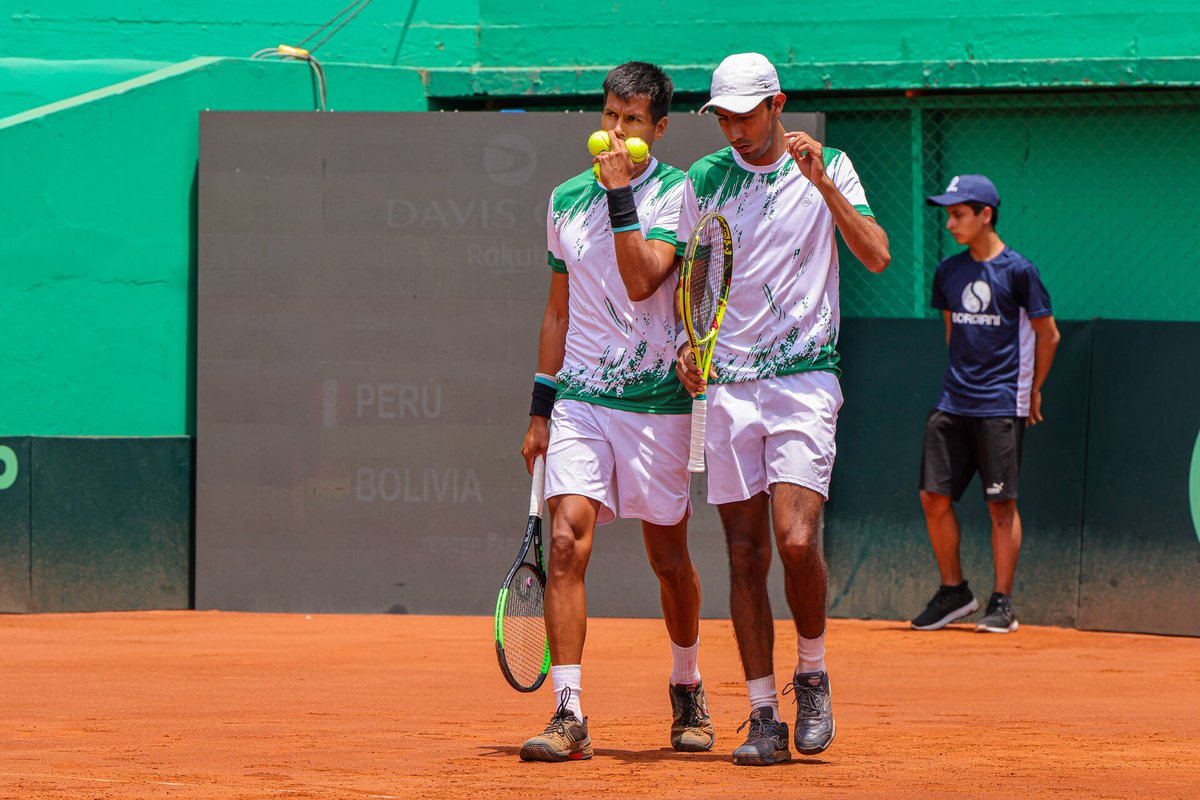 CopaDavis's tweet photo. Uruguay y Bolivia se enfrentarán por segunda vez en la #copadavis 

Sorteo👉 https://t.co/WOAzILsV7U

📍Bolivia
⏳Septiembre
🆙Grupo Mundial II

@AUT_oficial https://t.co/jwBaeXRgbz