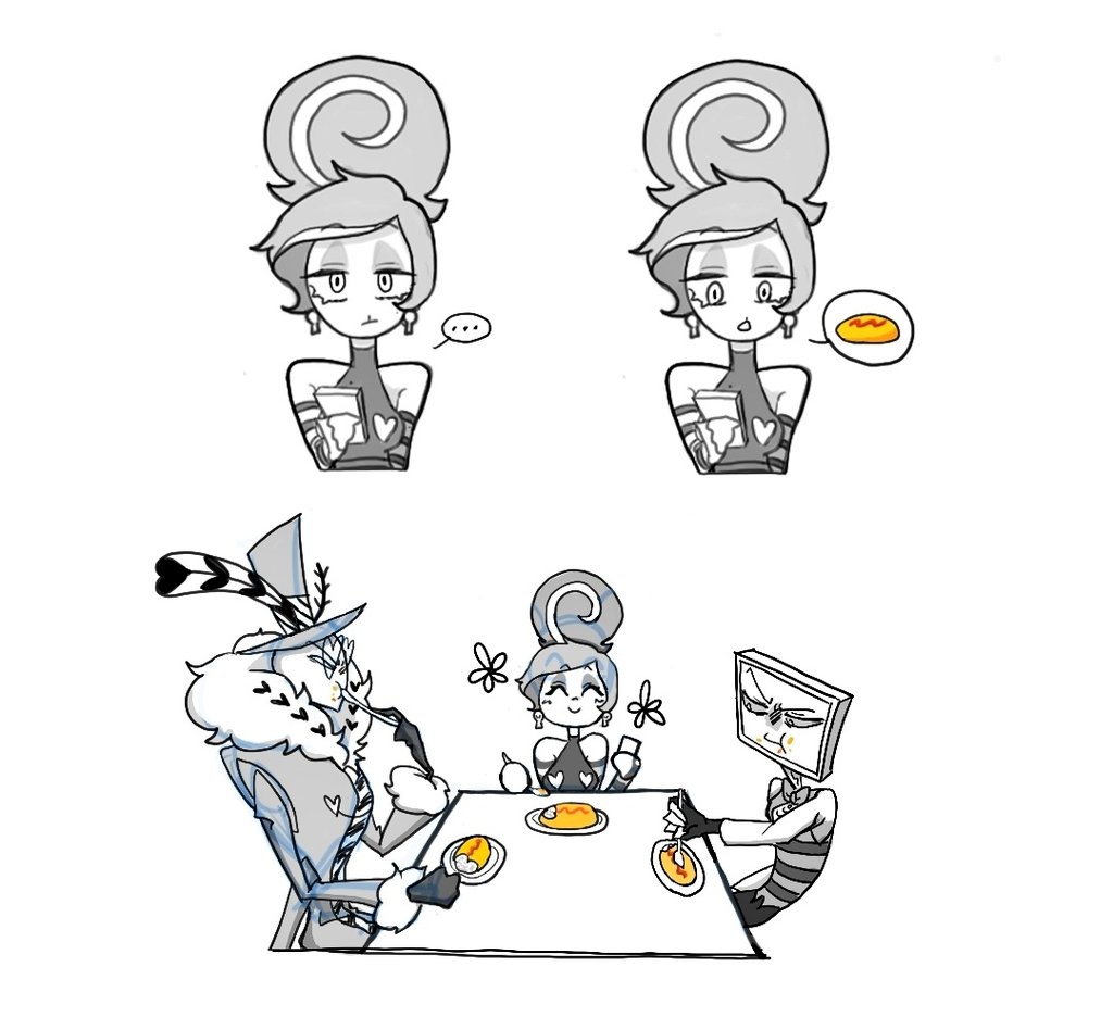 valkwang1216's tweet image. Vel is a Girlboss❤️
(I accidentally put all the layers together, so I couldn't erase my rough sketch properly. But this was my first time using layers in my drawings, so I guess I'll do it better time 😊)
#VoxVal #3V #HazbinHotel #StaticMoth #Velvette