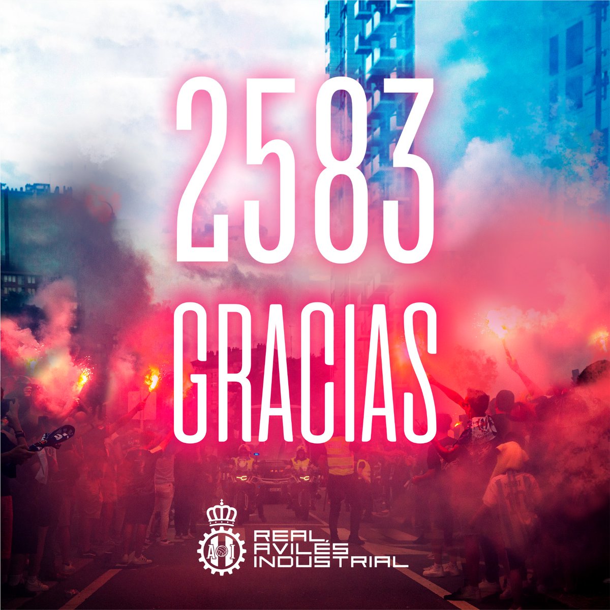 🎫 Cerramos la 'Campaña de media temporada'

✅ Podemos anunciar que finalizamos la temporada 2023/24 con ¡2️⃣5️⃣8️⃣3️⃣ ᴀʙᴏɴᴀᴅᴏs!

🤗 ¡𝐆𝐑𝐀𝐂𝐈𝐀𝐒𝐒𝐒 por vuestro apoyo!
💪 ¡Seguiremos esforzándonos cada día para dar pasos hacia delante y que os sintáis orgullosos de vuestro