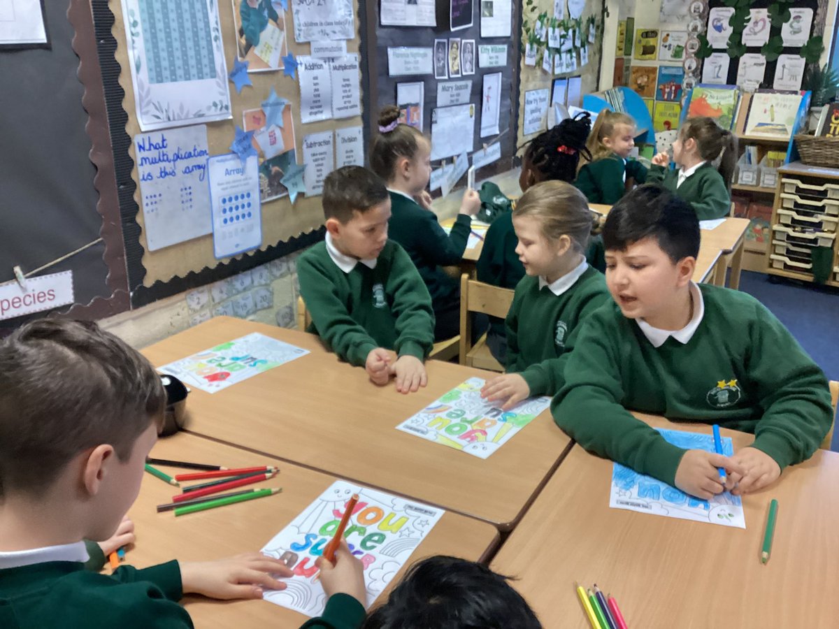 WellesYear2's tweet image. Year 2 had a great time on Tuesday for Mental Health week, we began the day with positive affirmations, time to chat with our friends, we joined lots of schools in Liverpool for a live stream called ‘You are amazing’ #MSHT@AlderHey @WellesbourneSch