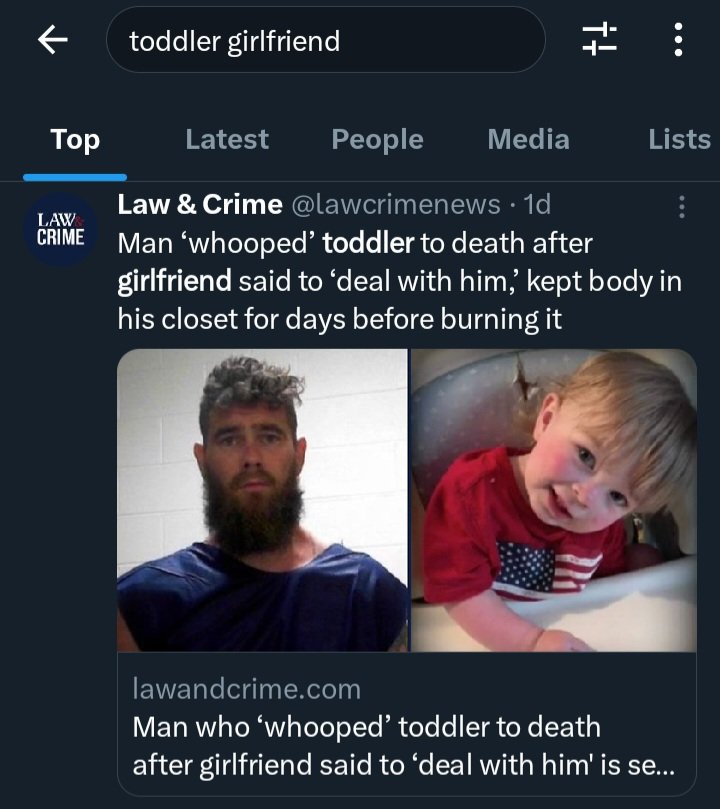 FactCheckUS's tweet photo. FYI: @Meta Threads users lying trying to get @X nuked.
The only thing listed under that search term is the China couple and a Crazy man. Nothing shown about what they imply. They make it sound like X is promoting pedo content.
@lindayaX @elonmusk
#ThreadsVsX https://t.co/9RkOi8Ksmr