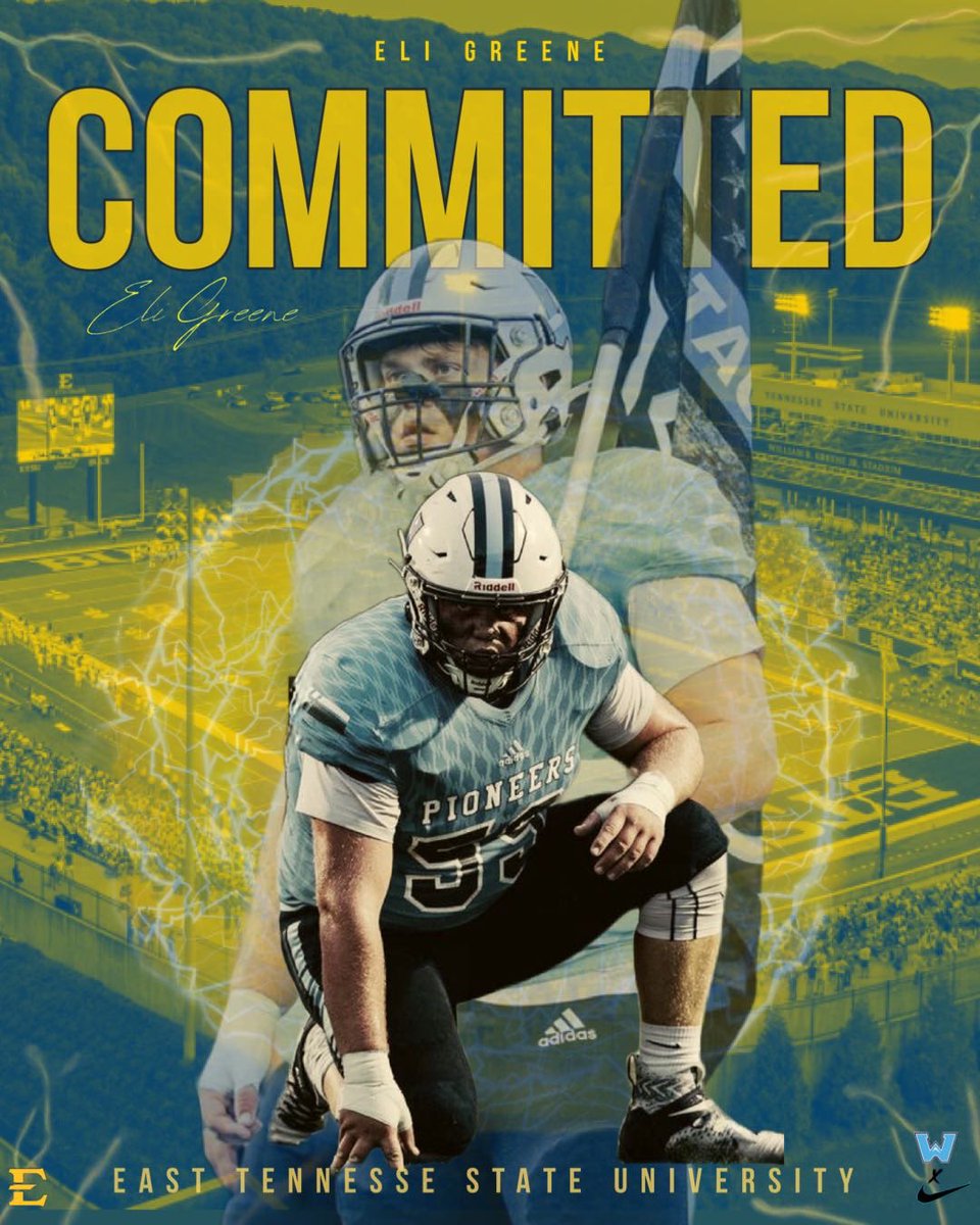 So blessed to be able to announce my commitment to ETSU!! Huge thanks to @CoachTreLamb9 and @jscelfo66 for this opportunity! @PerfectEffort14 @CoachBillCarr86 @ebstein7