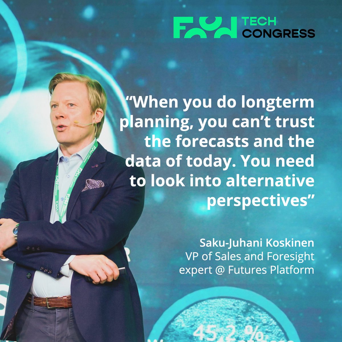A successful business requires an ability to see the future. 🔮 One doesn’t need magic for that – only research. Listen to Saku-Johani Koskinen explaining how strategic foresight can give us a glimpse of tomorrow’s #Food : vimeo.com/833717292