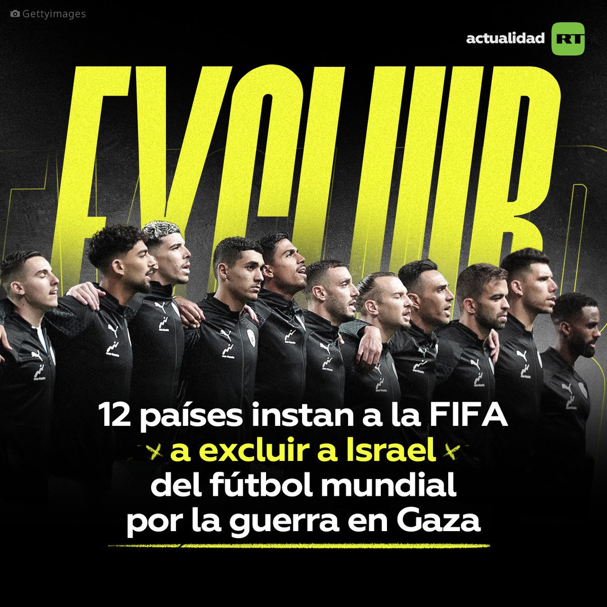 🇮🇱❌⚽️12 países alentan a forjar un frente unido para aislar a Israel de todas las actividades vinculadas con el fútbol hasta que terminen los actos de agresión en Gaza, condenando asesinatos de civiles, incluyendo jugadores, entrenadores, árbitros y funcionarios.