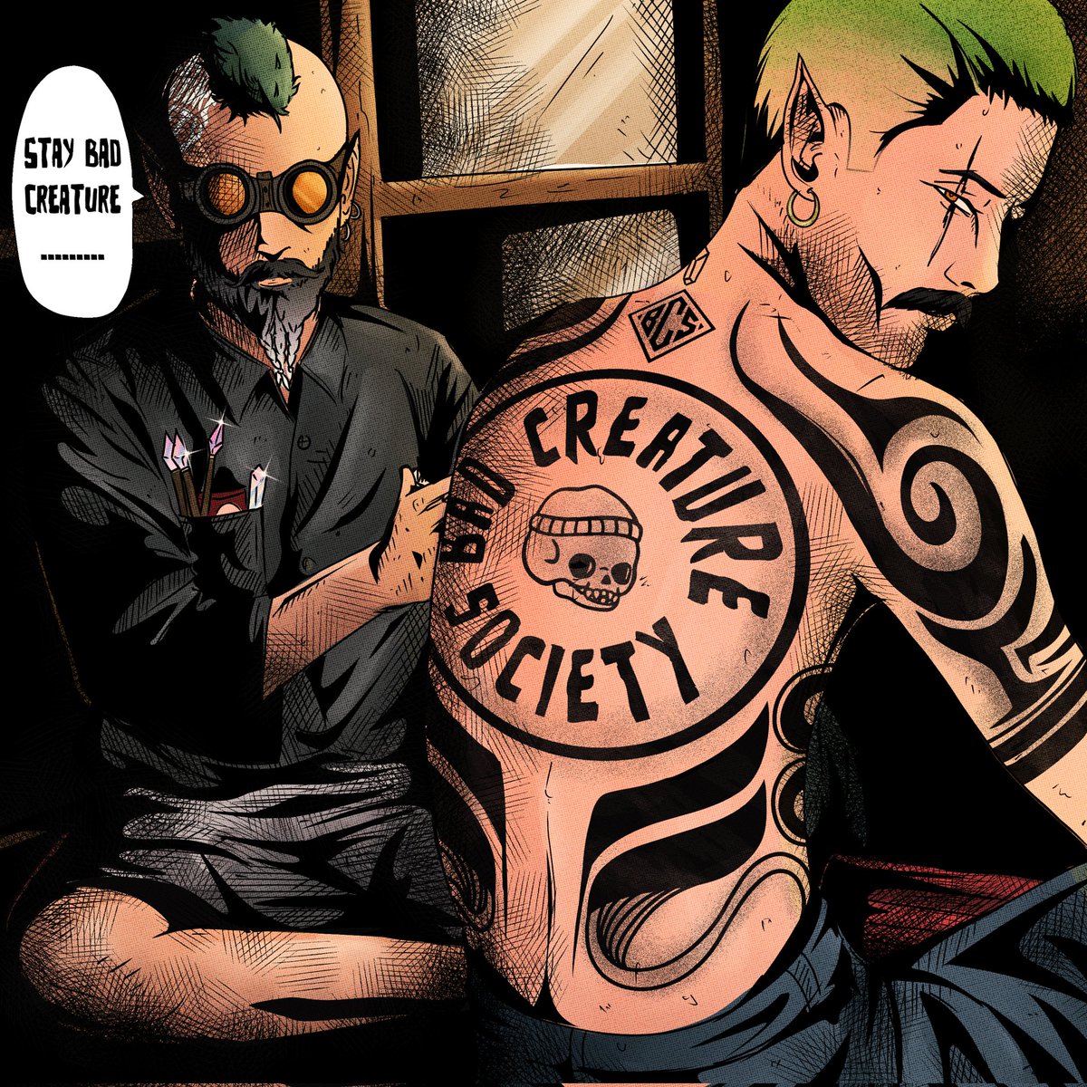 Speaking of tats...
#staybad