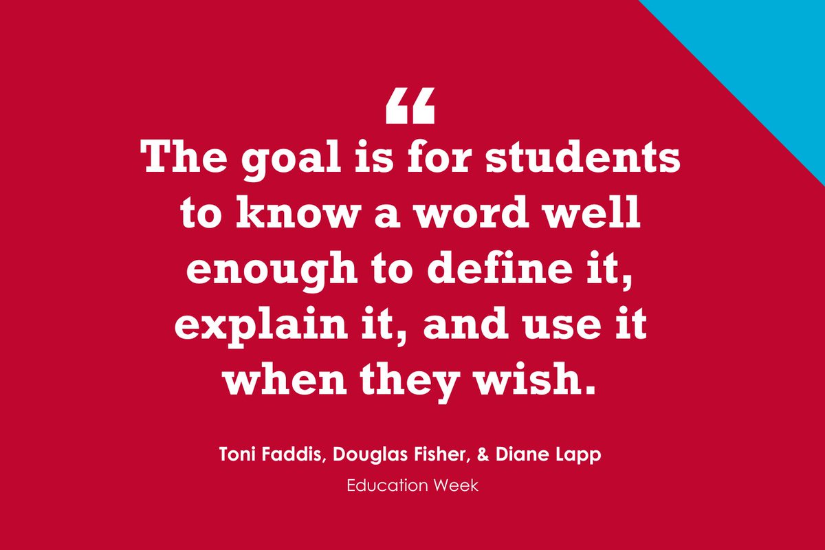 Larryferlazzo's tweet photo. "How to Expand Teens’ Vocabulary" is NEW @educationweek post with @ToniFaddis @DFISHERSDSU @lappsdsu https://t.co/KOWEefGn77 https://t.co/Eum1PzzPFV