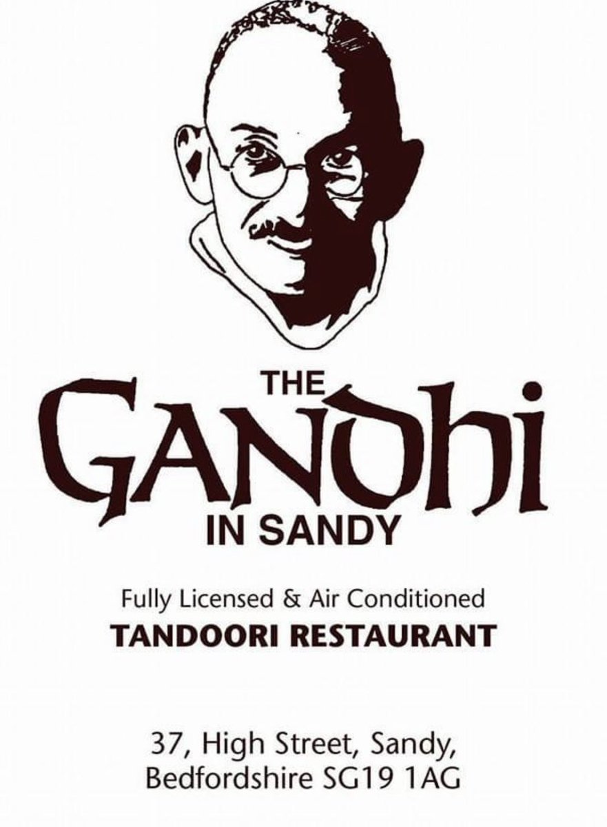 rowennorman's tweet photo. @SoVeryBritish The Gandhi (In Sandy) https://t.co/mFTkkl4JGT