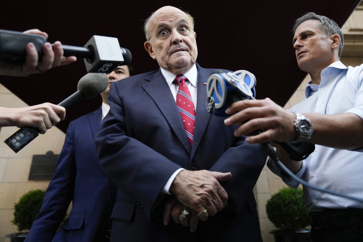 Rudy Giuliani says Trump owes him $2 million in legal fees. Giuliani: “Once I took over, it was my understanding that I would be paid by the campaign for my legal work, and my expenses to be paid. When we submitted the invoice for payment, they just paid the expenses. Not all but