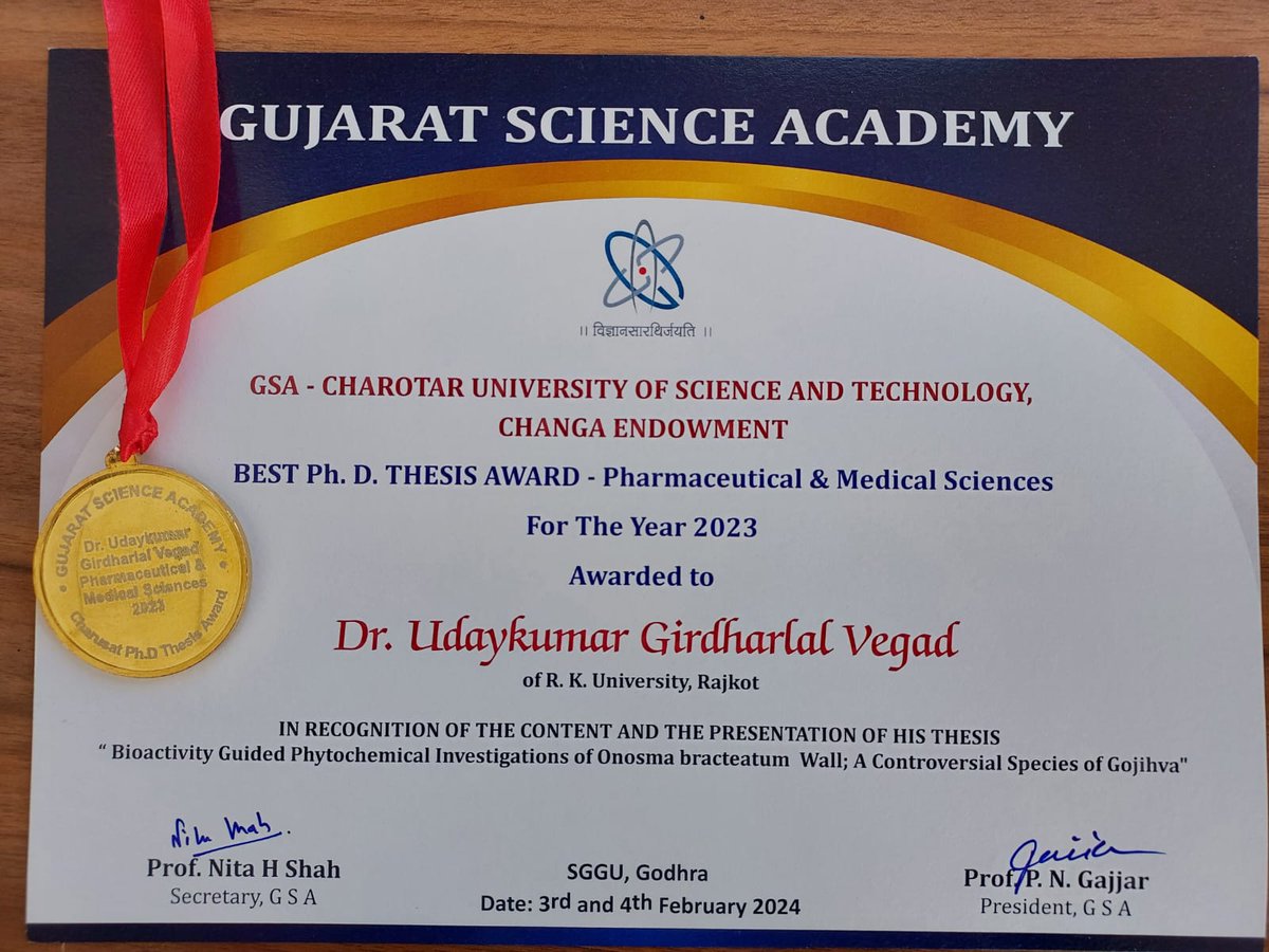 GTU-Graduate School of Pharmacy tweet media