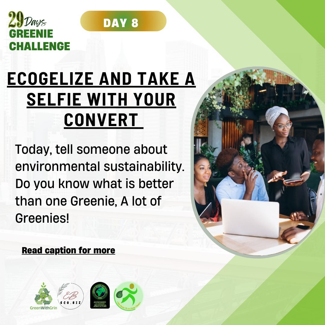 GreenWithGrin's tweet image. 🚯🚮 Tell them to dispose wastes properly by using waste bins.🗑️

Today, tell someone or a friend about sustainability and take a picture afterwards.🤳 

#GreenUpFebruary
#29daysGreenieChallenge #GoEcofriendly
