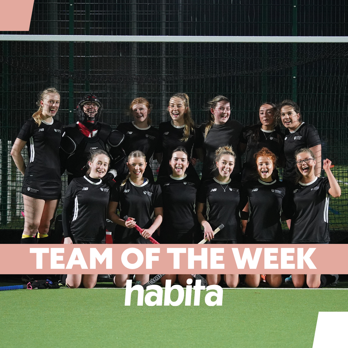 TEAM OF THE WEEK Sponsored by @habitanewcastle This weeks winners as selected by VP SPORT Harvey Burn are… 🏑HOCKEY W3🏑 The 3s continue their unbeaten run this season, and take a MASSIVE 10-0 victory over York St John! Well done girls!!