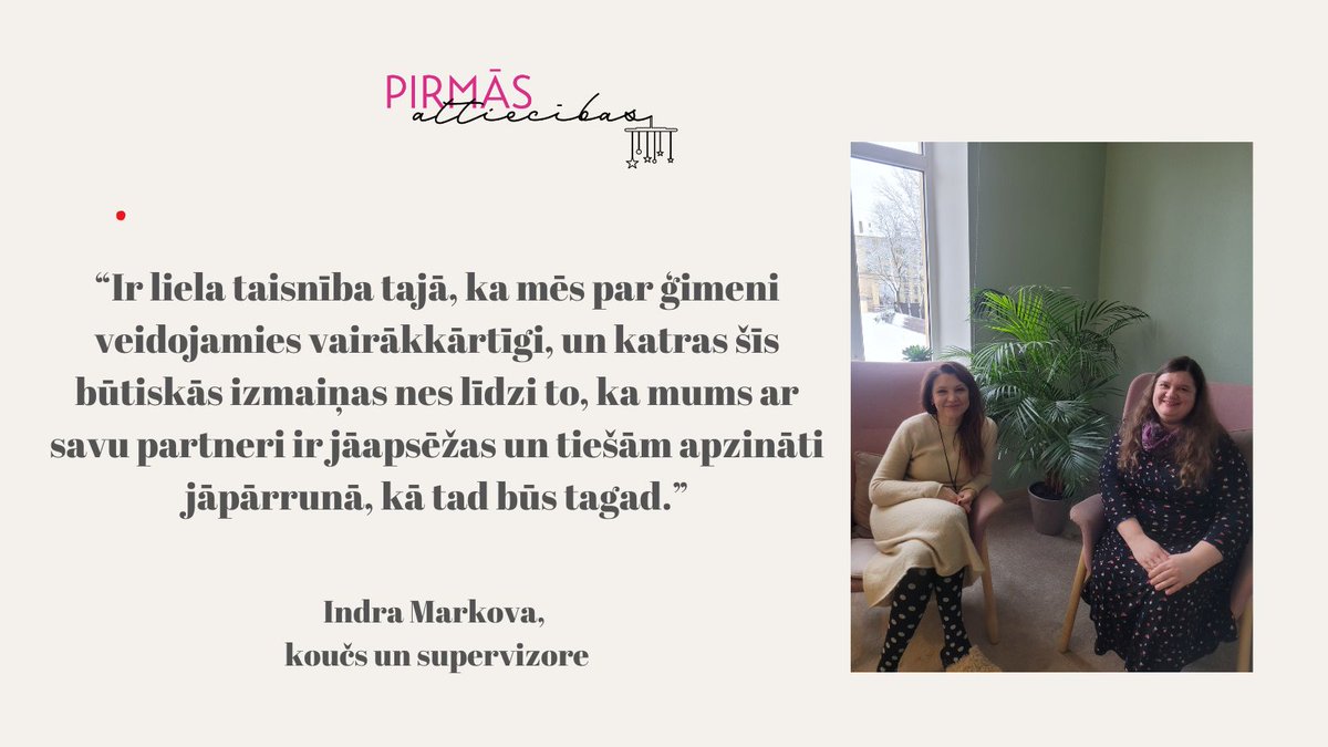 Jaunākajā raidieraksta sērijā Vita sarunājās ar supervizori un kouču Indru Markovu, kuras palīdzību meklē sievietes, kuras pēc bērnu kopšanas atvaļinājuma vai citām nozīmīgām dzīves pārmaiņām meklē sabalansētu veidu, kā atgriezties darbā.

Klausies te - open.spotify.com/episode/3z9Lnm…