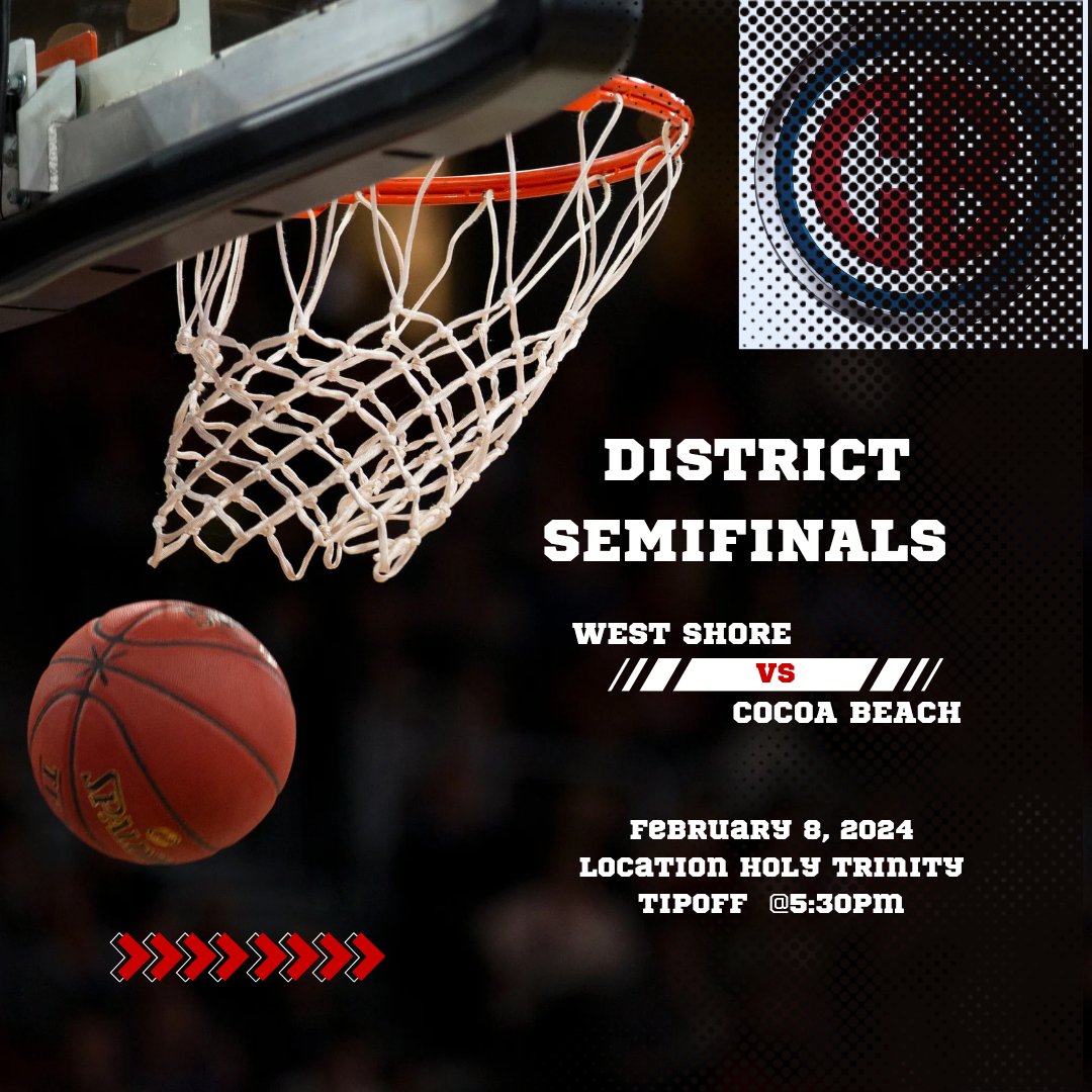 The Minutemen take on the West Shore Wildcats tonight for a spot in the district championship game. Game is at Holy Trinity and Tipoff is at 5:30pm. Come out and support your Minutemen!