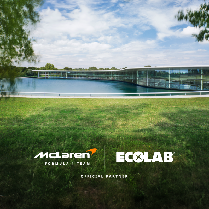 McLarenF1's tweet photo. McLaren 🤝 @Ecolab

We’re proud to welcome Ecolab to the team for 2024 and beyond! 🧡
