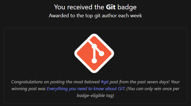 reenatoteixeira's tweet photo. it's great to know that people enjoy something I've written, wasn't expecting that much.
thanks to everyone who took the time to read, leave a reaction and share it with others. 💙
#100DaysOfCode #basementdevs #git https://t.co/pYoB7DDplf