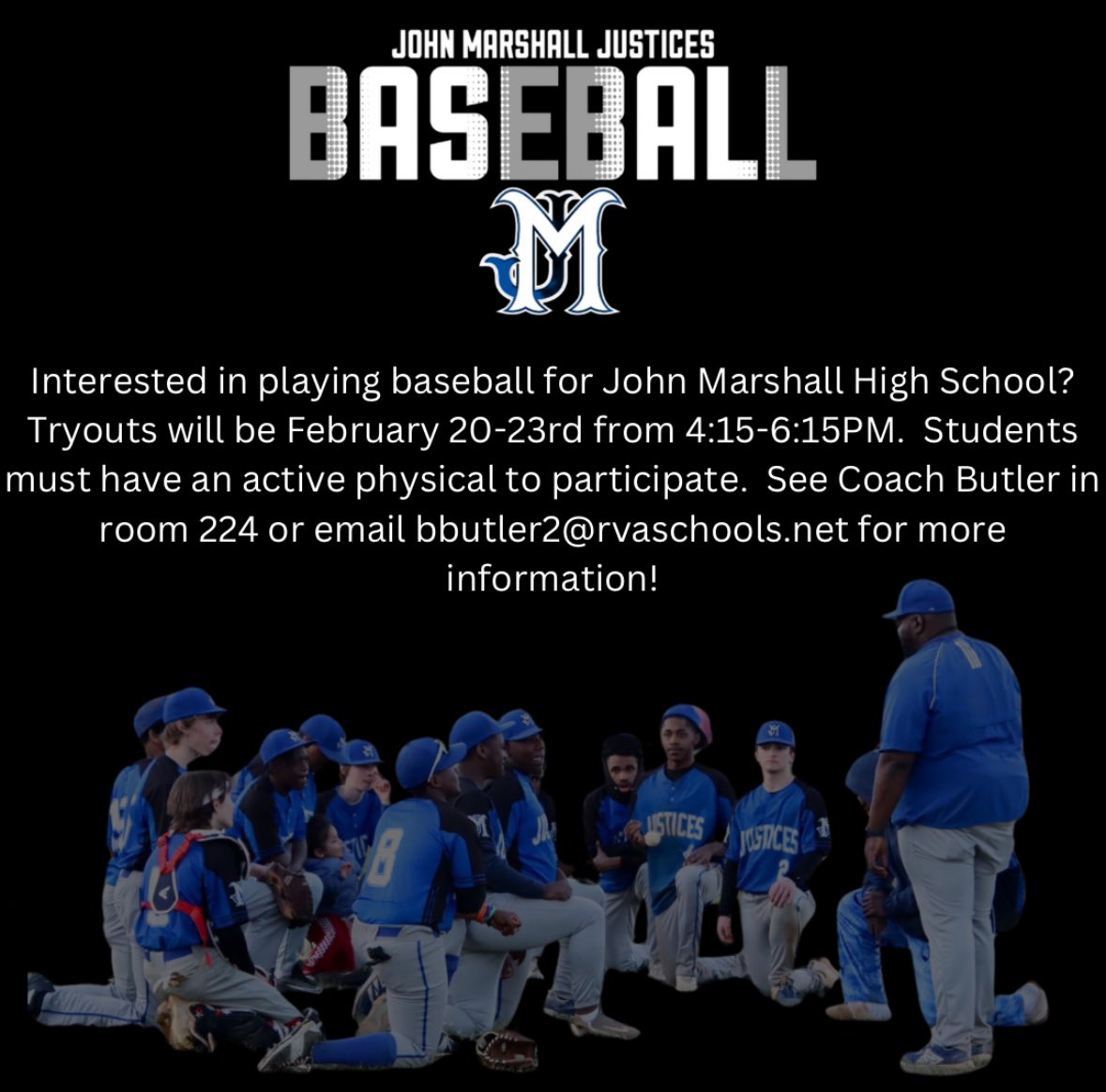 John Marshall Baseball tweet media