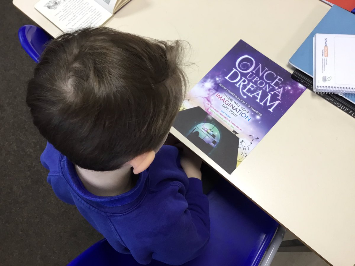 LeysFarm's tweet photo. Year 3 enjoyed taking part in the Once upon a dream competition. Fingers crossed for winning. #LFJSEnglish #LFJSPoetry @YoungWritersCW https://t.co/7273W0p5nf