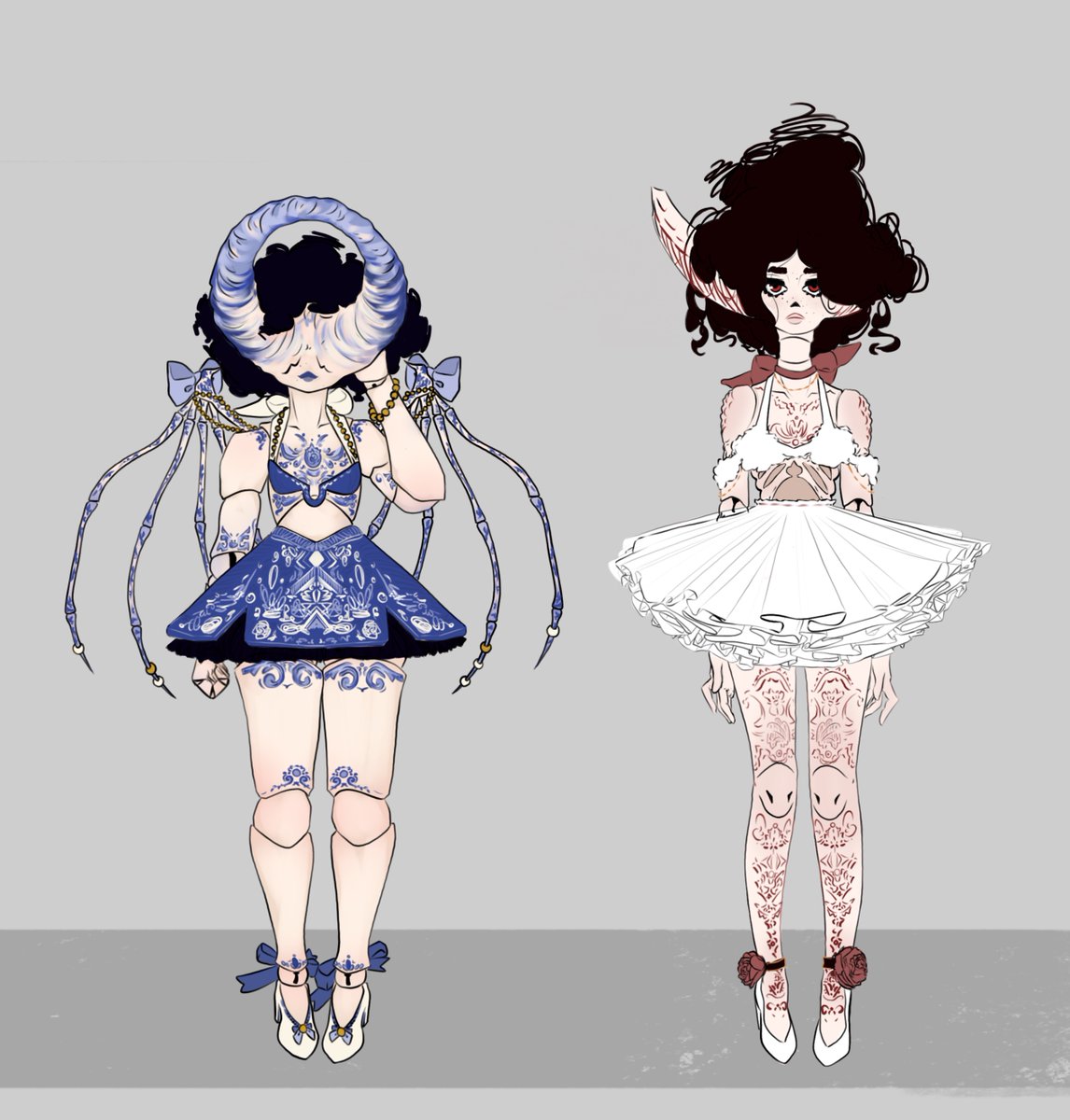 RavenBear66's tweet photo. another character and technical sheet https://t.co/68DTOm2Zb5