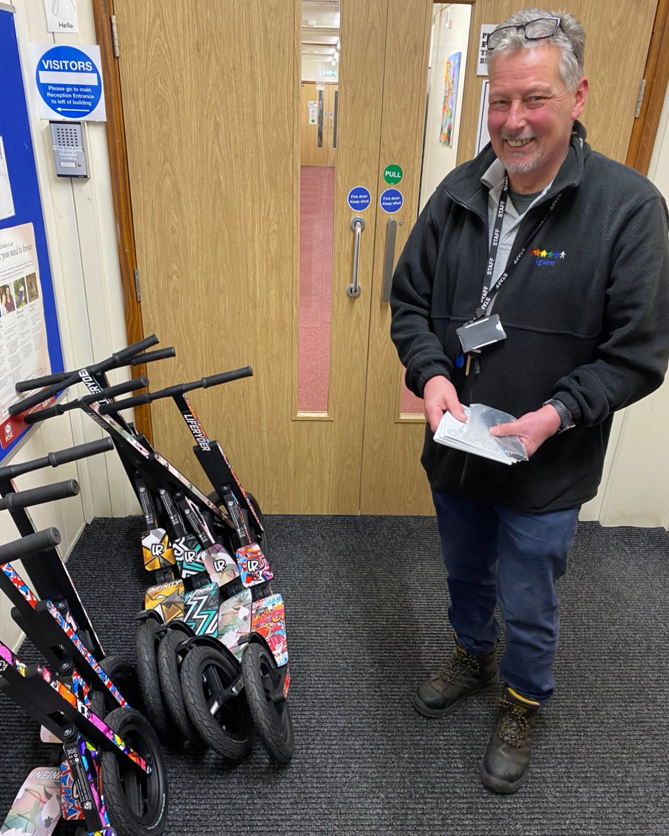 Last Tuesday, #o3e were delighted to deliver seven brand-new scooters to the <a href="/Jigsaw/">Jigsaw</a> Trust specialist school for children with autism, created during our latest 'Getting the Balance' team-building event.

Visit o3e.co.uk to plan your next #charityteambuilding day