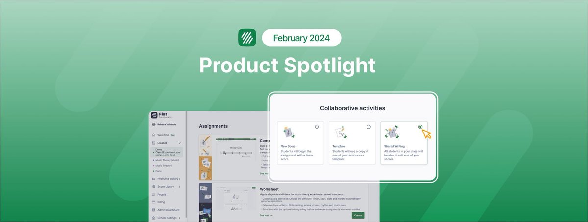 🧑🏻‍🏫 Flat for Education Spotlight February 2024: Collaboration Made Easy Discover our collaborating features, showing you how to maximize their capabilities, and create engaging music activities like never before! buff.ly/49n85G7