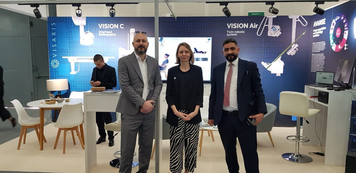 visarishq's tweet photo. So many smiles 😀 😁 😄 😊 🙂

#arabhealth2024 #visaris #XRAY https://t.co/Gu8WsmQAmX