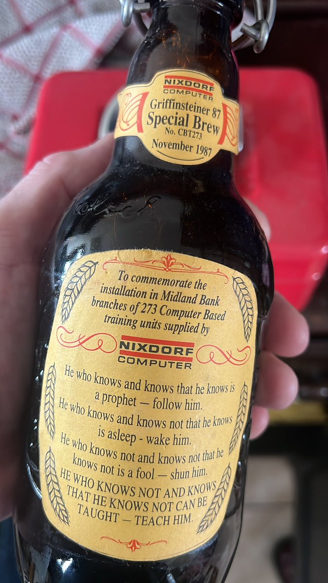 The Sheffield Honey Company 🍯🐝 (@sheffieldhoney) on Twitter photo <a href="/empty_voice_/">AnotherEmptyVoice</a> This is a celebration edition of larger for a company I worked for in the 80’s called Nixdorf and a milestone with Midland Bank , I’ve never opened it - I may have to be brave <a href="/empty_voice_/">AnotherEmptyVoice</a> This is a celebration edition of larger for a company I worked for in the 80’s called Nixdorf and a milestone with Midland Bank , I’ve never opened it - I may have to be brave