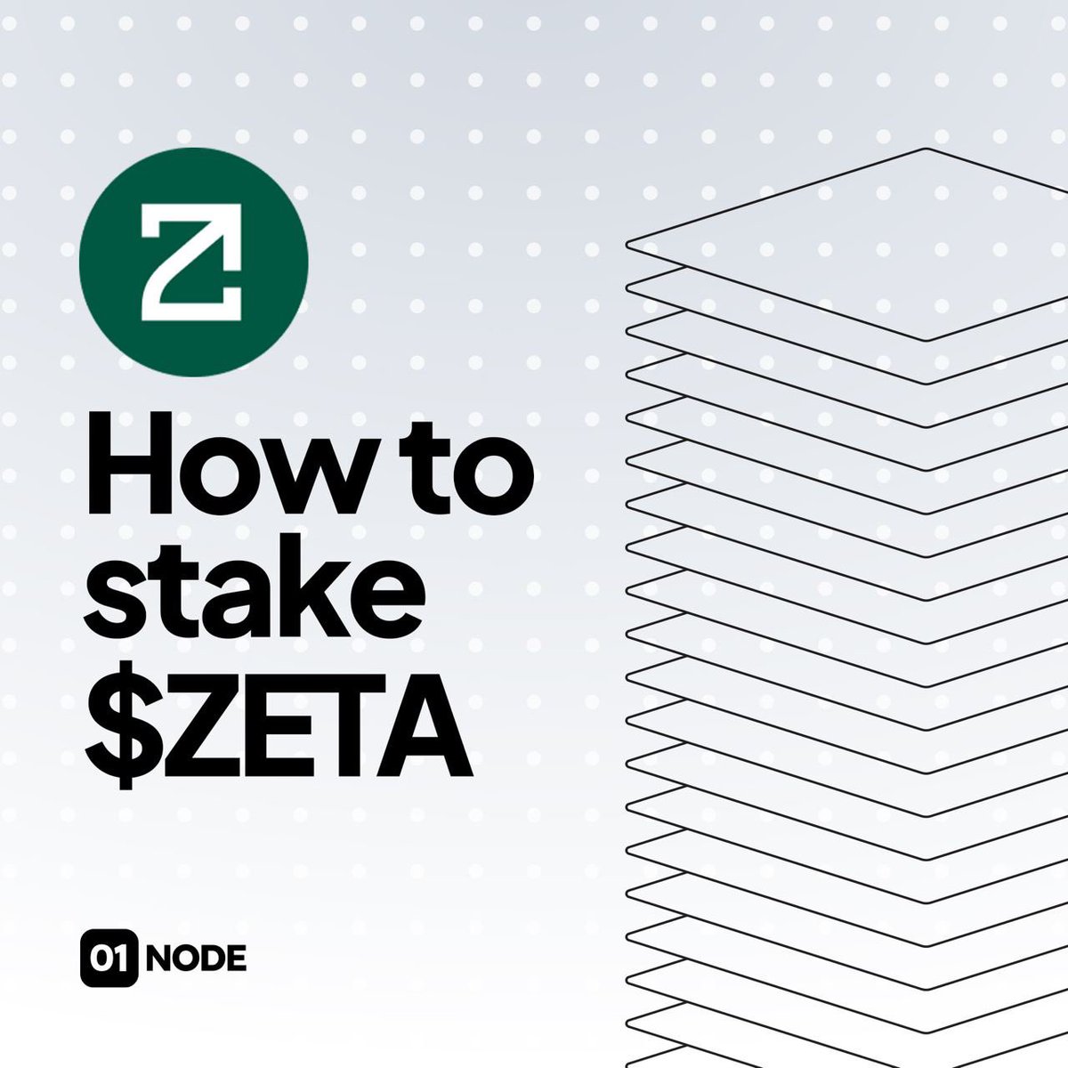 01node's tweet image. Curious about staking and maximizing your rewards? 🤔 Look no further! We’ve just published a comprehensive staking guide to help you navigate the world of decentralized finance. 💸 Check it out now!

STAKING GUIDE: 01node.com/how-to-stake-z…

#ZetaChain #Blockchain #StakingGuide