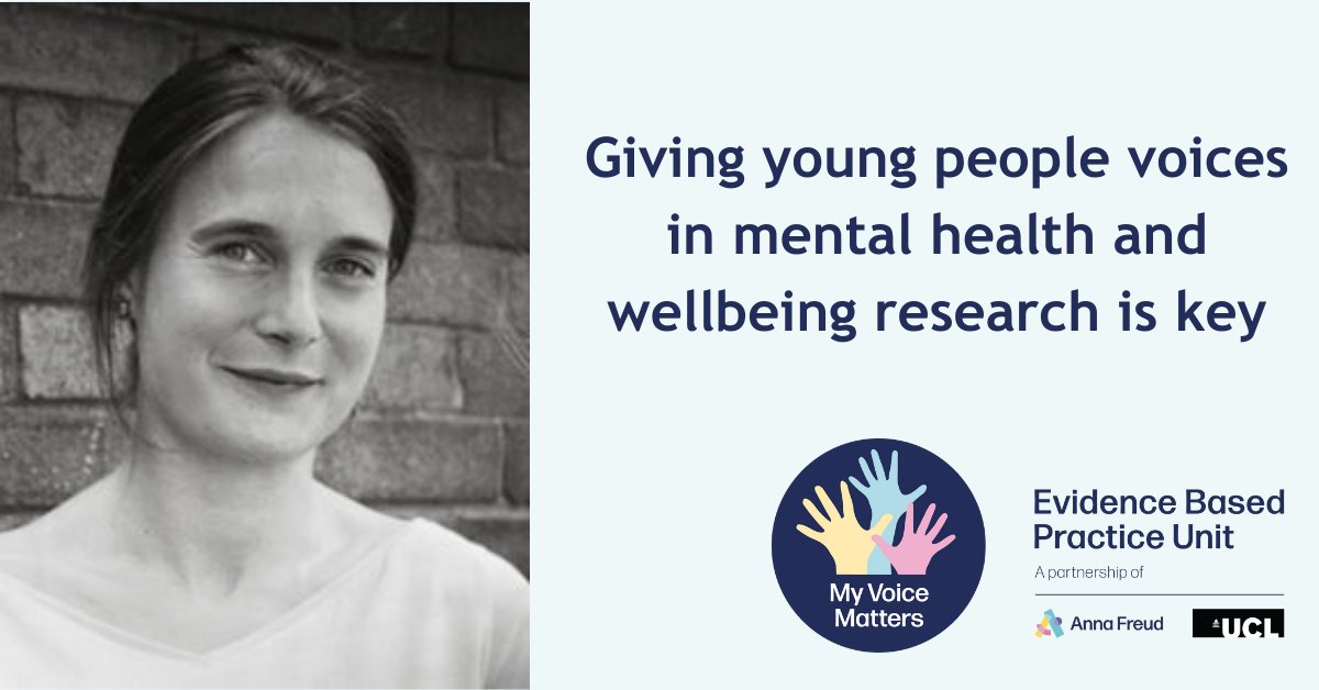EBPUnit's tweet photo. As @AFNCCF marks #ChildrensMentalHealthWeek and this year’s theme #MyVoiceMatters, Kate Dalzell our Head of Innovation and Dissemination and @CORCcentral Lead, reflects on giving children and young people a voice in our mental health #research. https://t.co/V6NkEtMRvI https://t.co/qiwjz5jabX