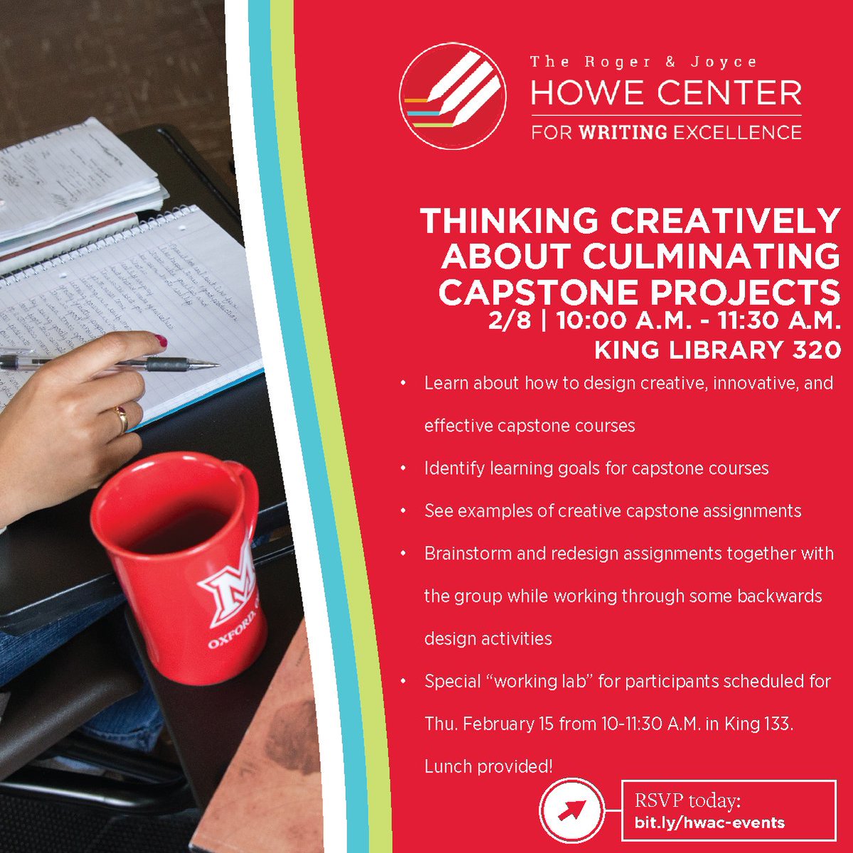 Howe Center for Writing Excellence at Miami U tweet media