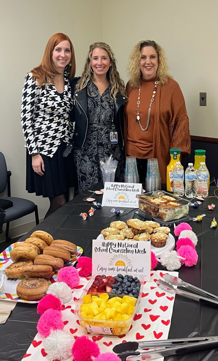 School Counseling Team offering gratitude and breakfast to our Student Services Team. #ittakesavillage #NSCW2024 <a href="/MSCA_MD/">MSCA_Online</a> <a href="/ASCAtweets/">ASCA</a>