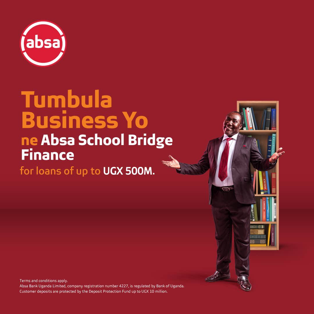Jude_Mugabi's tweet photo. Luckily, thereβs a school financing product from @AbsaUganda for you.
#JoogaNeAbsa https://t.co/IVWRrMEo7z