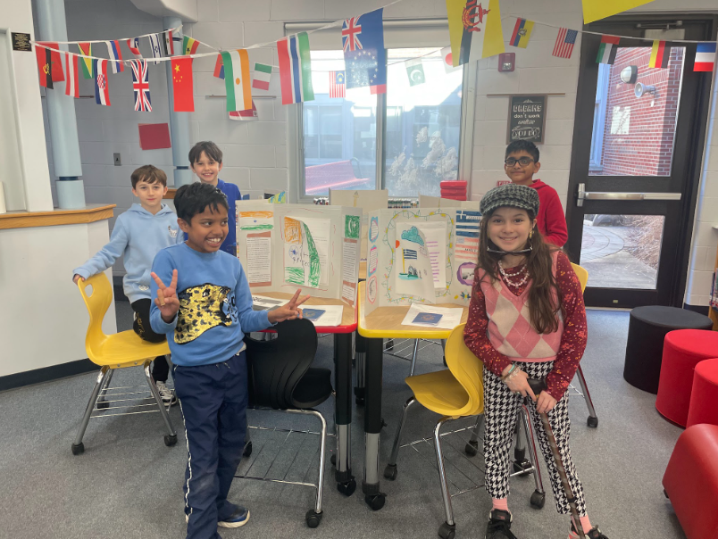 Our 4th graders had such a successful 100th Day of school! We welcomed our families in to our Family Heritage Project Museum. Students did an AMAZING job interviewing family members, writing and researching about their heritage. We are SO PROUD of all they shared!#PROUD2BNHPGCP🌎