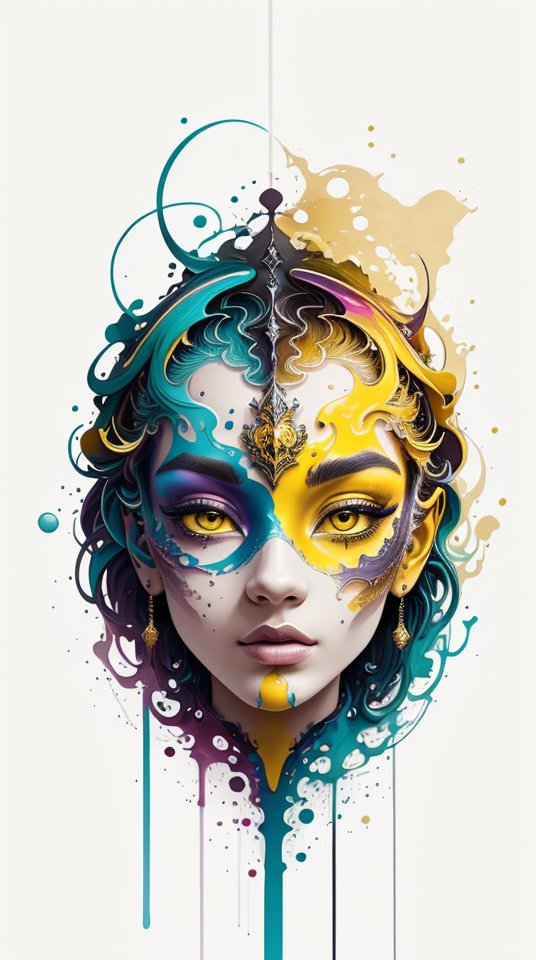 BadToxicAI's tweet photo. #cameleon #cartoon #splashing #abstract #psychedelic #detailed #ink #photorealistic #neon #Cham #Kam #extremelyDetailed #intricateDetail #largeEyed #LoRAInk #Auto1111 #StableDiffusion #safetensors #AIArt #AIFilter #AI #Kunst #art #colorful v31 DPM++ 2M Karras https://t.co/A6ngRkYwXJ