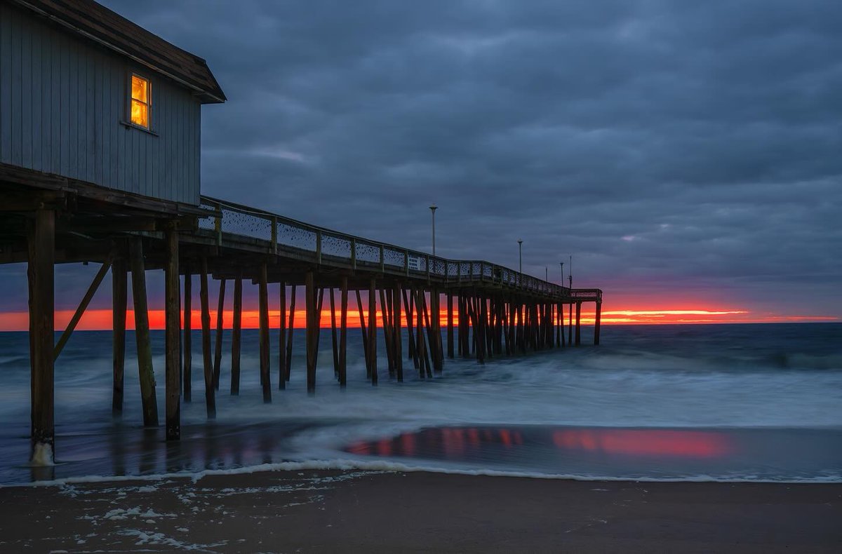 We all know Ocean City has no shortage of scenic sunrise spots. Drop your favorite place to watch the sky come to life in the comments below!🌅✨#ocmd #SomewhereToSmileAbout 📷 Pamela Aquilani Photography