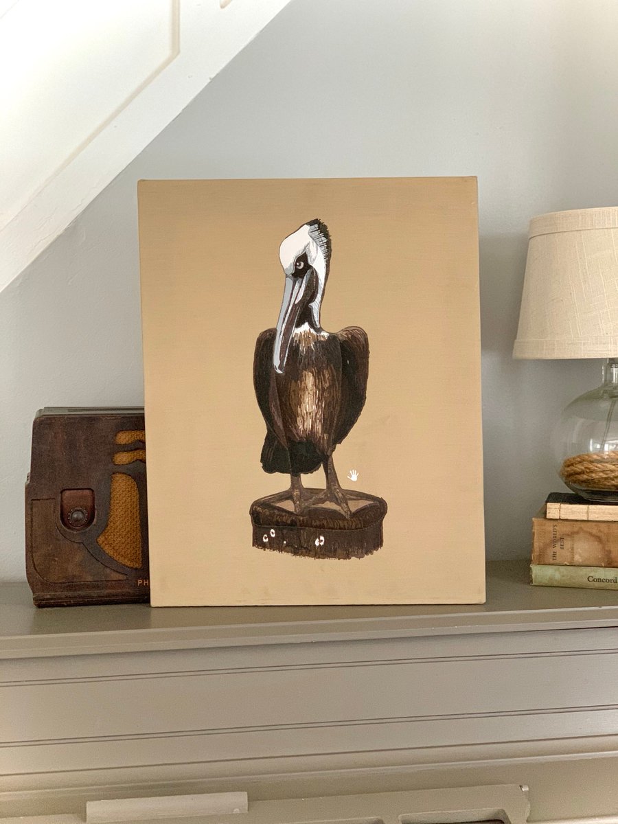 VSeagrape's tweet photo. 🐕 Big deals! Art, Vintage Wall Art of Quilted Pelican on Pylon, Vintage Fabric Art Featuring Cheeky Pelican, Coastal Home Decor, Vintage Home Nautical only at $75.00 on https://t.co/puzE56S31X Hurry. #art #VintageArt https://t.co/cIdHIRtAoE