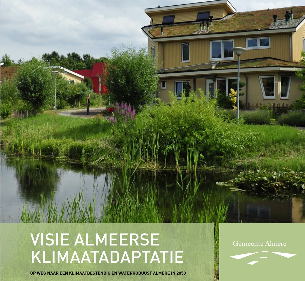 Hoe zorgen we ervoor dat Almere voorbereid is op klimaatverandering? Dat staat in de Visie Klimaatadaptatie. Wethouder <a href="/jesseluijendijk/">Jesse Luijendijk 🐾 🌳 🐝</a>: ‘Nu in actie komen voorkomt duurdere maatregelen in de toekomst.’ Meer weten? 👉 almere.nl/nieuws/nieuwsi…