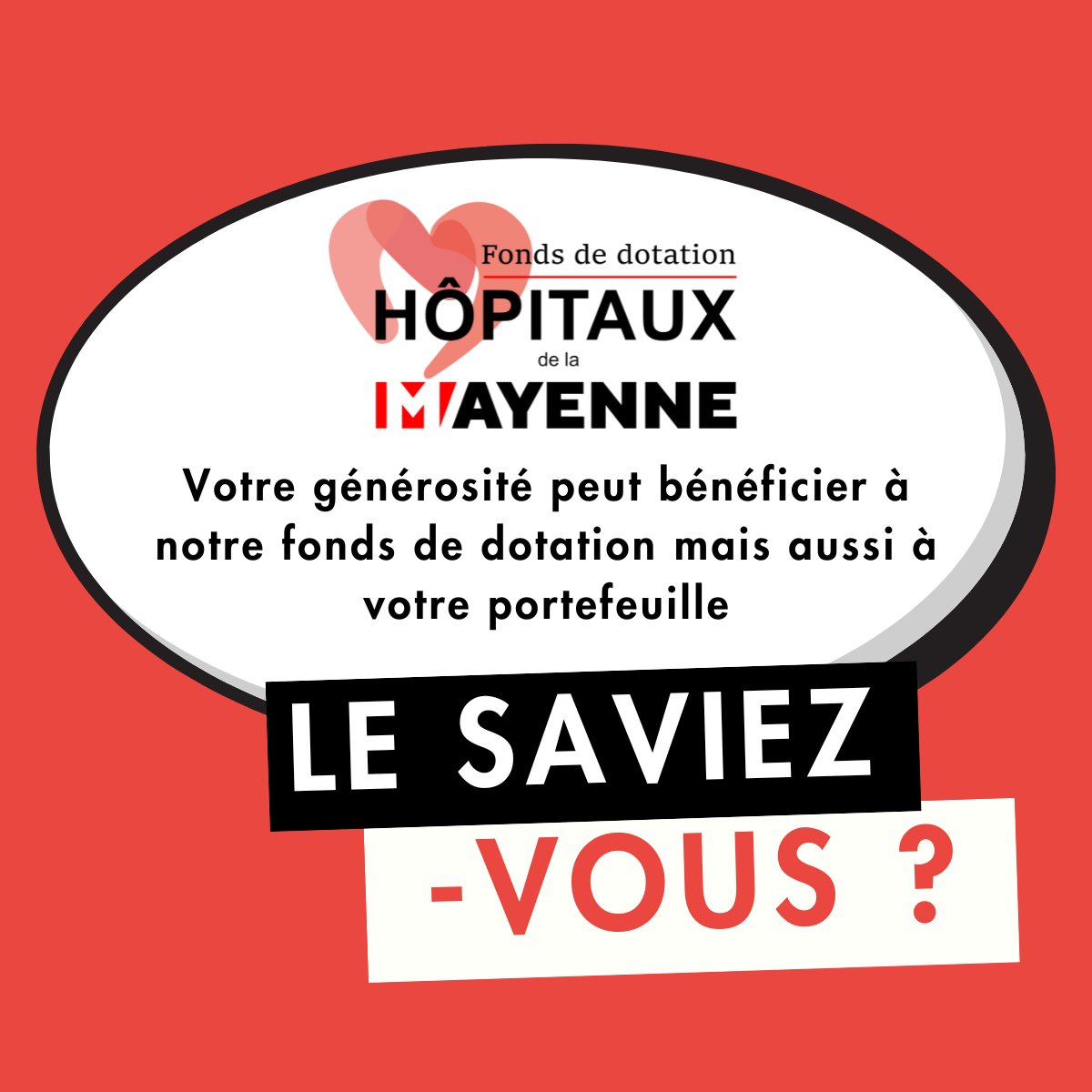 Fonds de dotation des Hôpitaux de la Mayenne tweet media