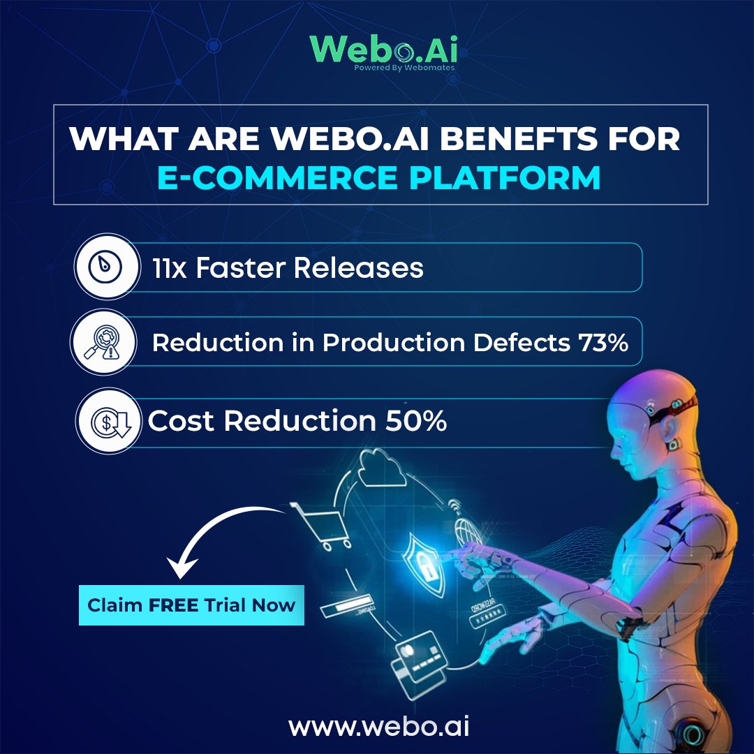 webomatesdotcom's tweet image. Webo.Ai is a powerful solution that simplifies and supercharges your automation testing process using cutting-edge AI technology.

Claim Your Free Trial Now: lnkd.in/dFpfyY5H

#webomates #weboai #testingchallenges #automation #ai #testautomation