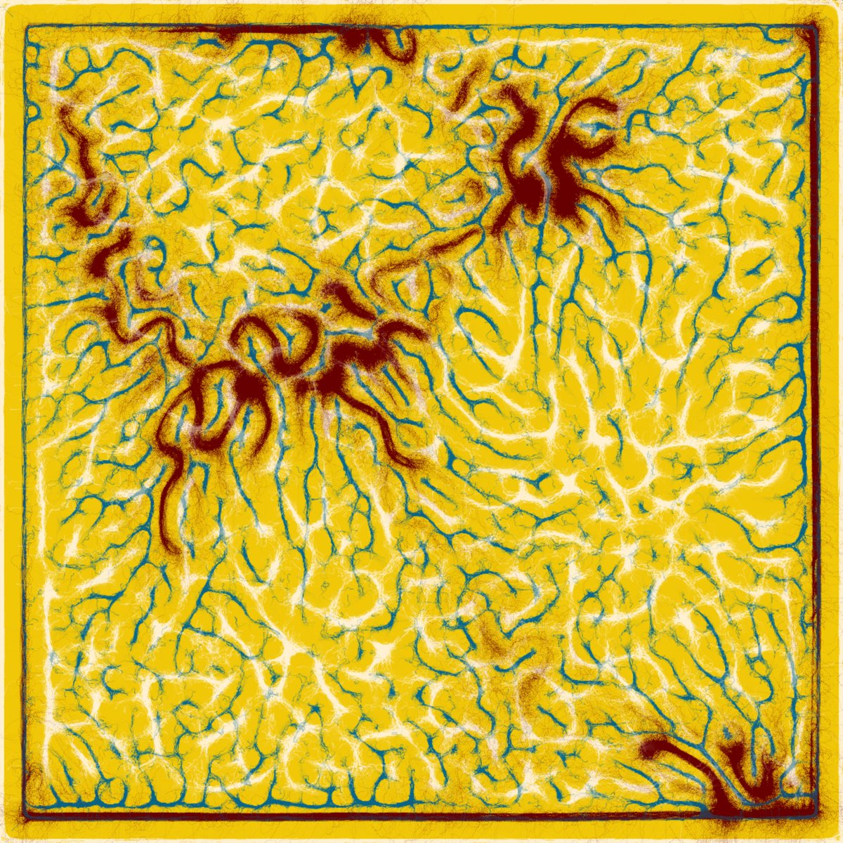 Gm🏃‍♂️🏃‍♀️🏃

Gorgeous code-based generative art made of three distinct groups of homogenous individuals, each having different sentiments towards the others.

‘follow my lead #162’ by <a href="/gabriel_tez/">Gabriel</a> 
Collected on <a href="/fx_hash_/">fxhash</a>