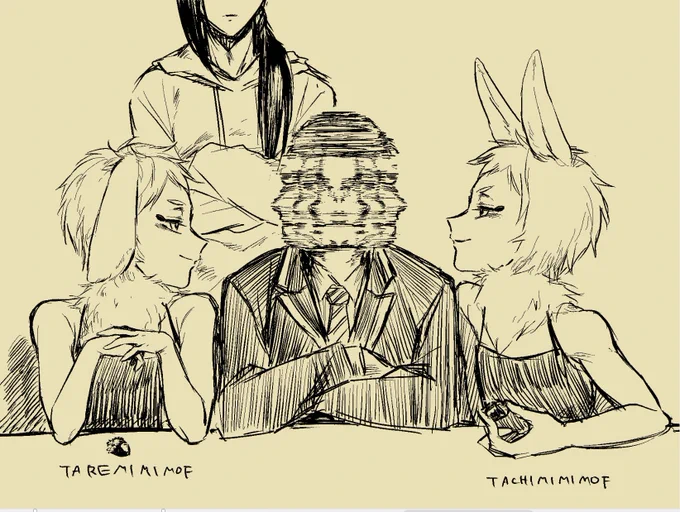 たれみみさんとたちみみさんとドングリと僕(と飼い主) 
