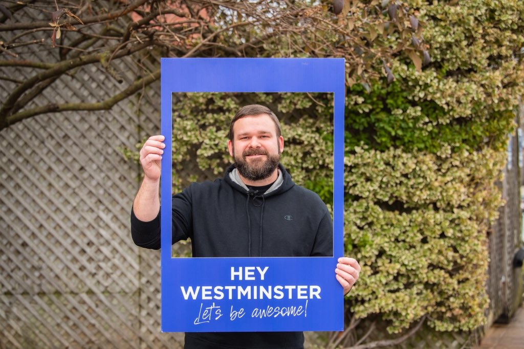 heywestminster's tweet photo. This week, we are looking back on our February 2022 recipient, Adam Stultz of Around Town Carroll County. Adam founded this video podcast to showcase the businesses and entrepreneurs around our town that are doing AWESOME things everyday! 
To learn more: 
https://t.co/CBNoFPvUDr https://t.co/aIHFvHMbKn