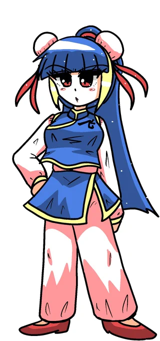 私の描いてる彩飛影さん、私の好みを全て集めながら描いてるのでこいつ以外のキャラが目立たなくなるのが弱点かなぁ…。強キャラゆえの問題 