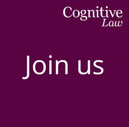CognitiveLaw's tweet photo. We have an exciting new opportunity for an experienced paralegal, legal executive or junior lawyer to join our boutique consultancy at our Head office in Brighton. 

Find out more here ⤵

#legaljobs #solicitorjobs #recruiting #paralegaljobs #jobsinlaw

https://t.co/7nt9IFiDdZ https://t.co/OHc2hTmO32