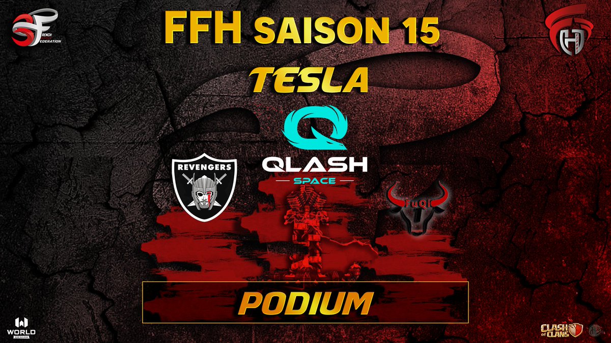 🥳 After a really close match we are for the second time in a row the FFH Tesla champions 🏆 @3Fcoc ❤️

Ggs @ttp_esports 🤝🏻

Thanks @mr_iron_knight @Haplo_80 @hephaistoscoc @ClashWithWeini for the streaming 🎥

And a big shout-out to the MVP:  Phoenix of @bomberWBB 🔥