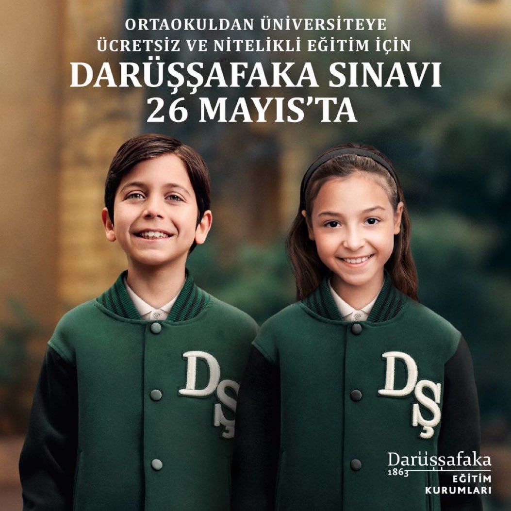 senolbabuscu's tweet image. Lütfen annesi ve/veya babası hayatta olmayan çocukların geleceği için paylaşalım…

Darüşşafaka Sınavı, 26 Mayıs'ta Türkiye’nin 41 ilinde gerçekleştirilecek! 📣

Siz de annesi ve/veya babası hayatta olmayan, maddi olanakları yetersiz 4. sınıf öğrencilerinin sınava girmesini…