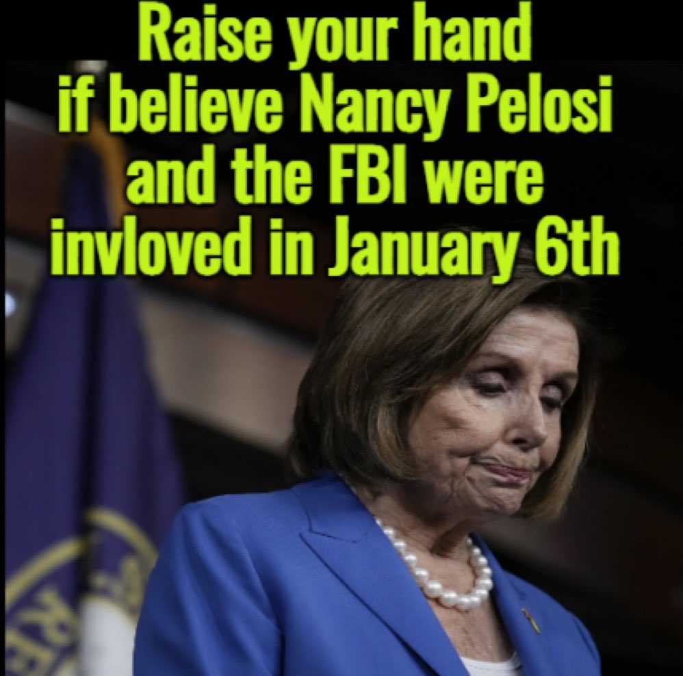 Jim Jordan says,The FBI and Nancy Pelosi is responsible for January 6th.

Do you agree? 
Yes or No