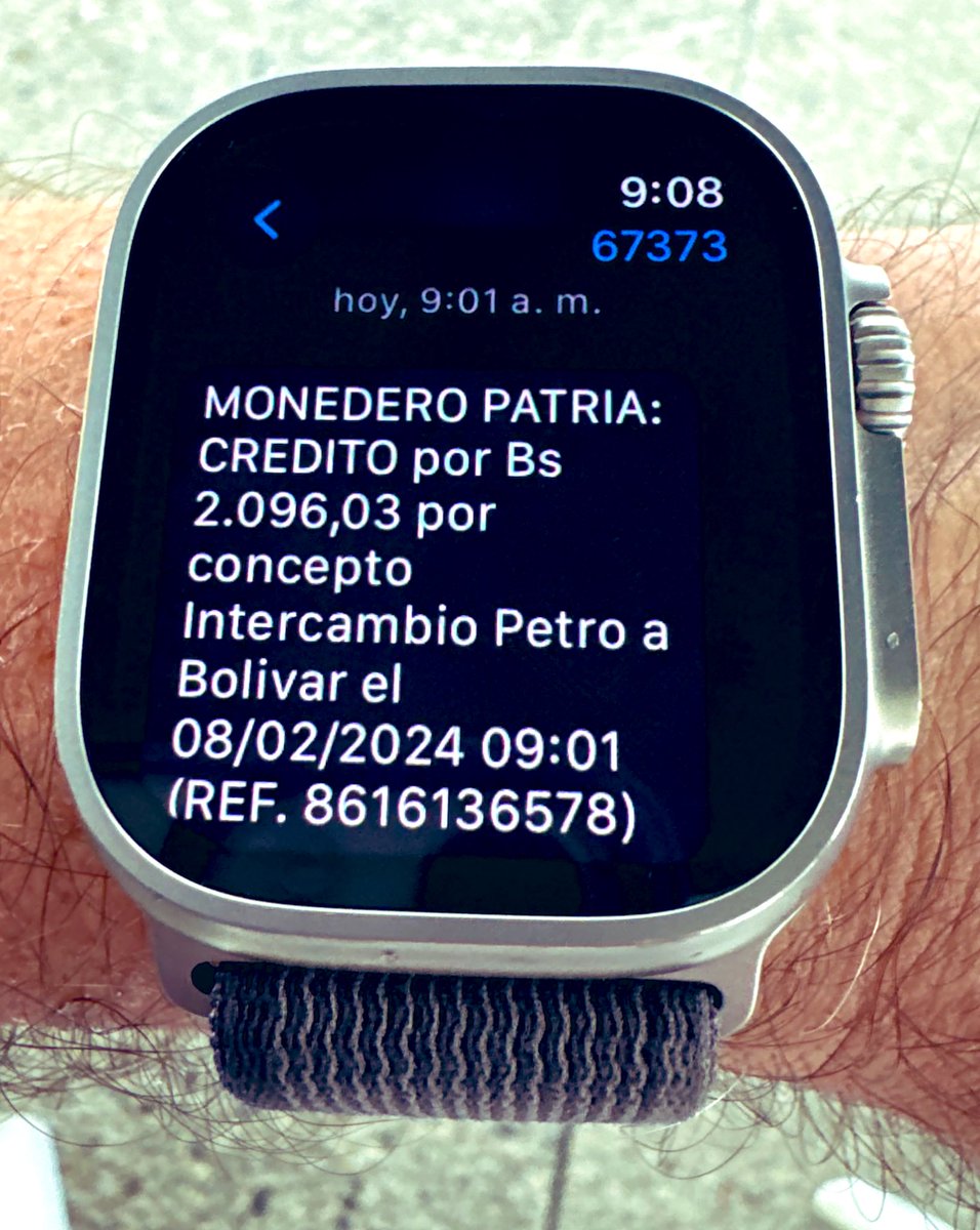 El Petro se mantiene activo a través de su monedero en el Sistema Patria. Instrumento de unidad de cuenta y de ahorro indexado. CriptoActivo Soberano. 08/02/2024 📈
