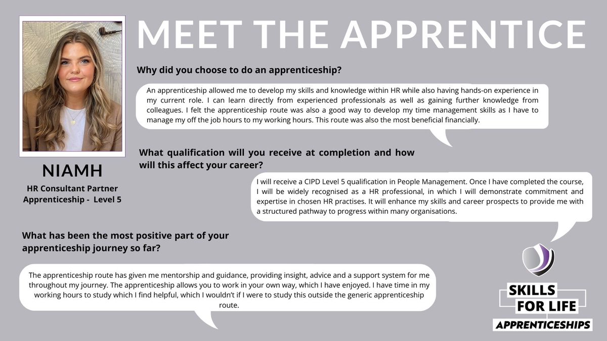 GreenwoodAcad's tweet photo. Day 4 of National Apprenticeship Week #NAW2024
We've been excited for this one... #MeetTheApprentice! Read about Livija, Andrew and Niamh's apprenticeship journey below 👇 https://t.co/CIMSlLa4Aj